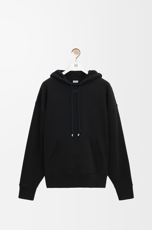 LOEWE Hoodie in cotton Black