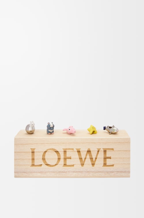 LOEWE Suna Fujita personalisation charm box set Multicolor