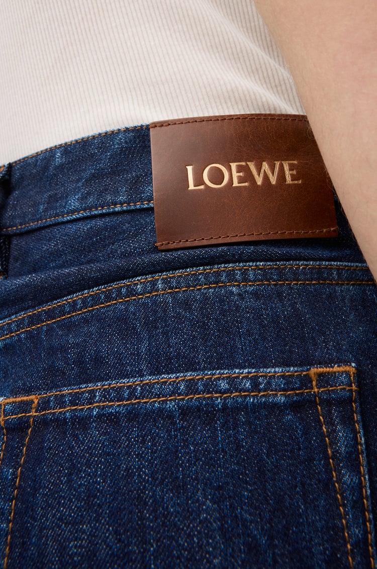 LOEWE 棉质牛仔裤 原色单宁