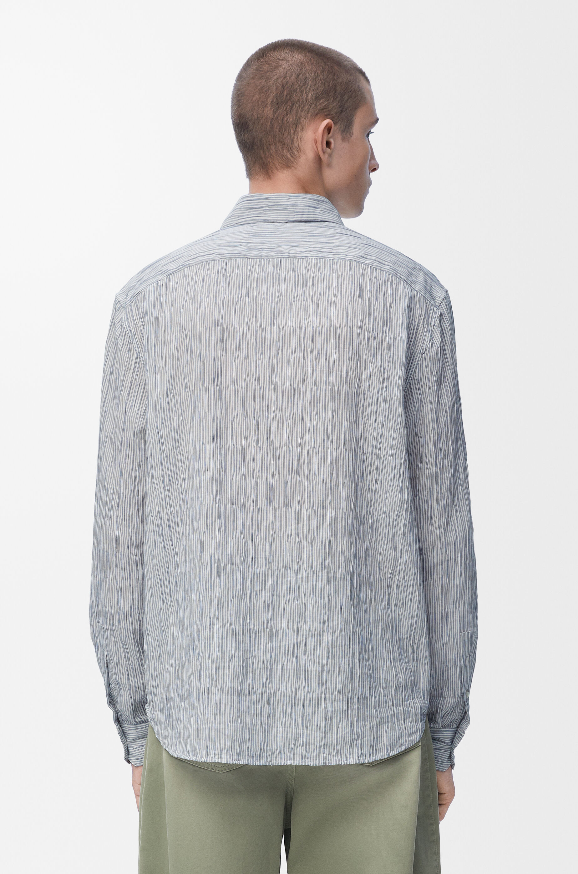 Shirt in cotton blend Blue - LOEWE