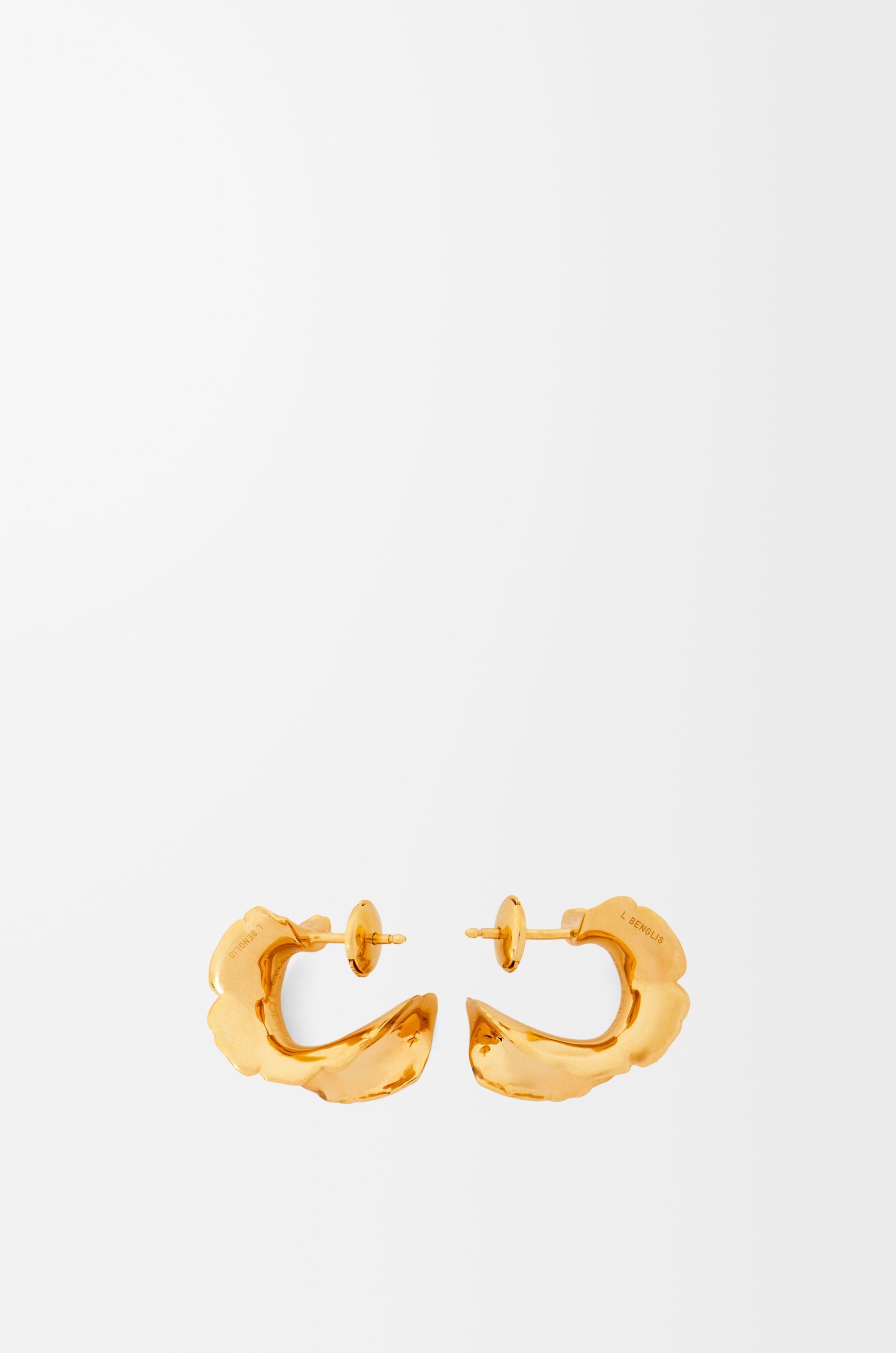 エレファント ピアス（スターリングシルバー） ゴールド - LOEWE