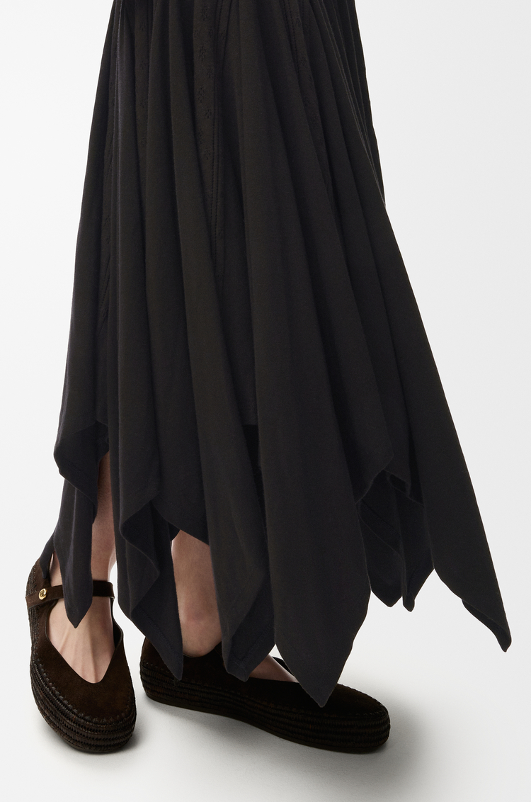 LOEWE Abito a canotta in cotone Nero