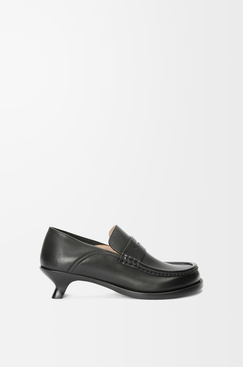 LOEWE Campo loafer in soft calfskin Black