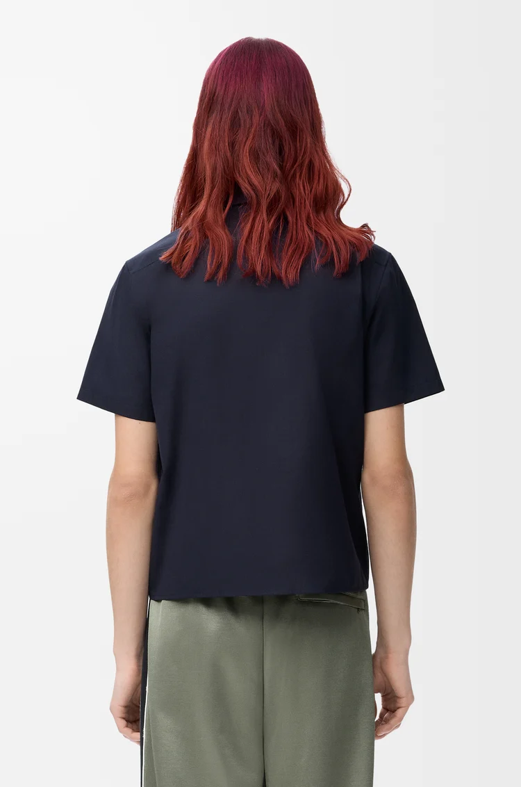 LOEWE ショートスリーブ シャツ（コットン） ダークネイビー