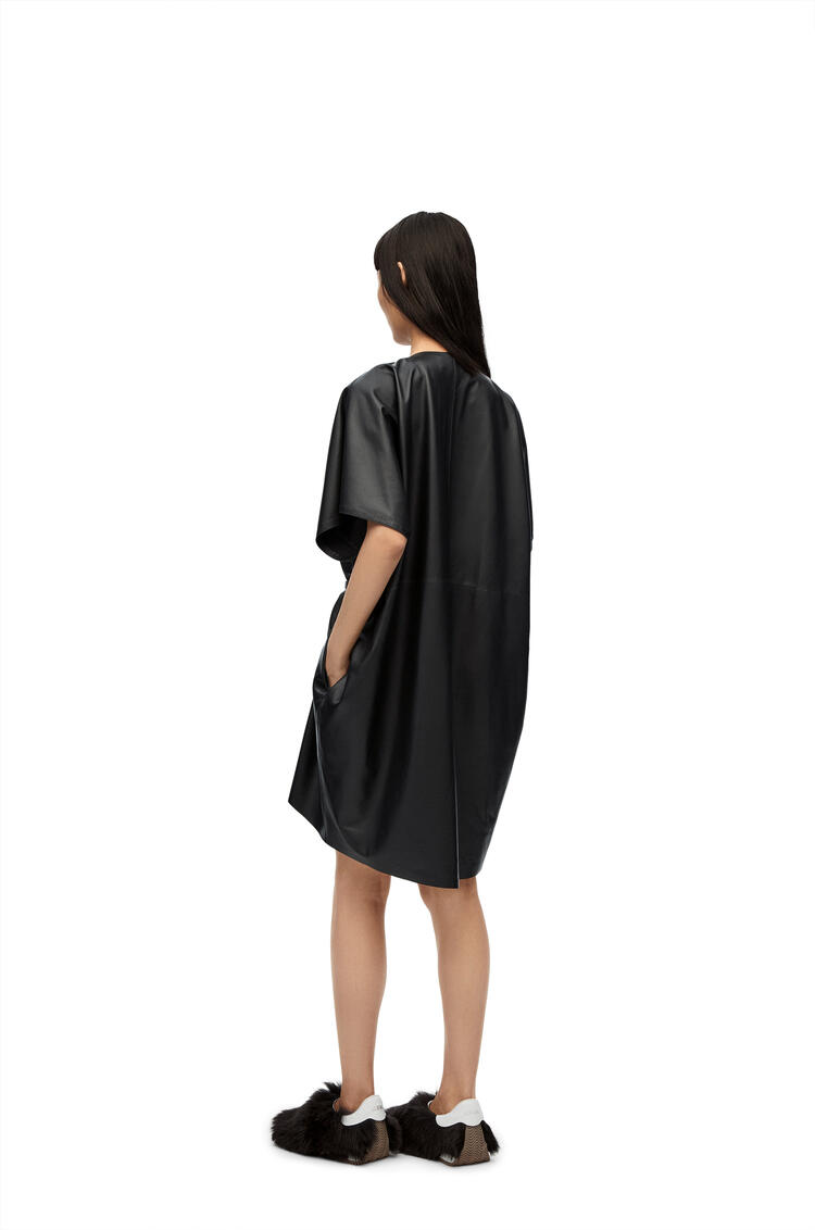 LOEWE Tunic dress in nappa Black