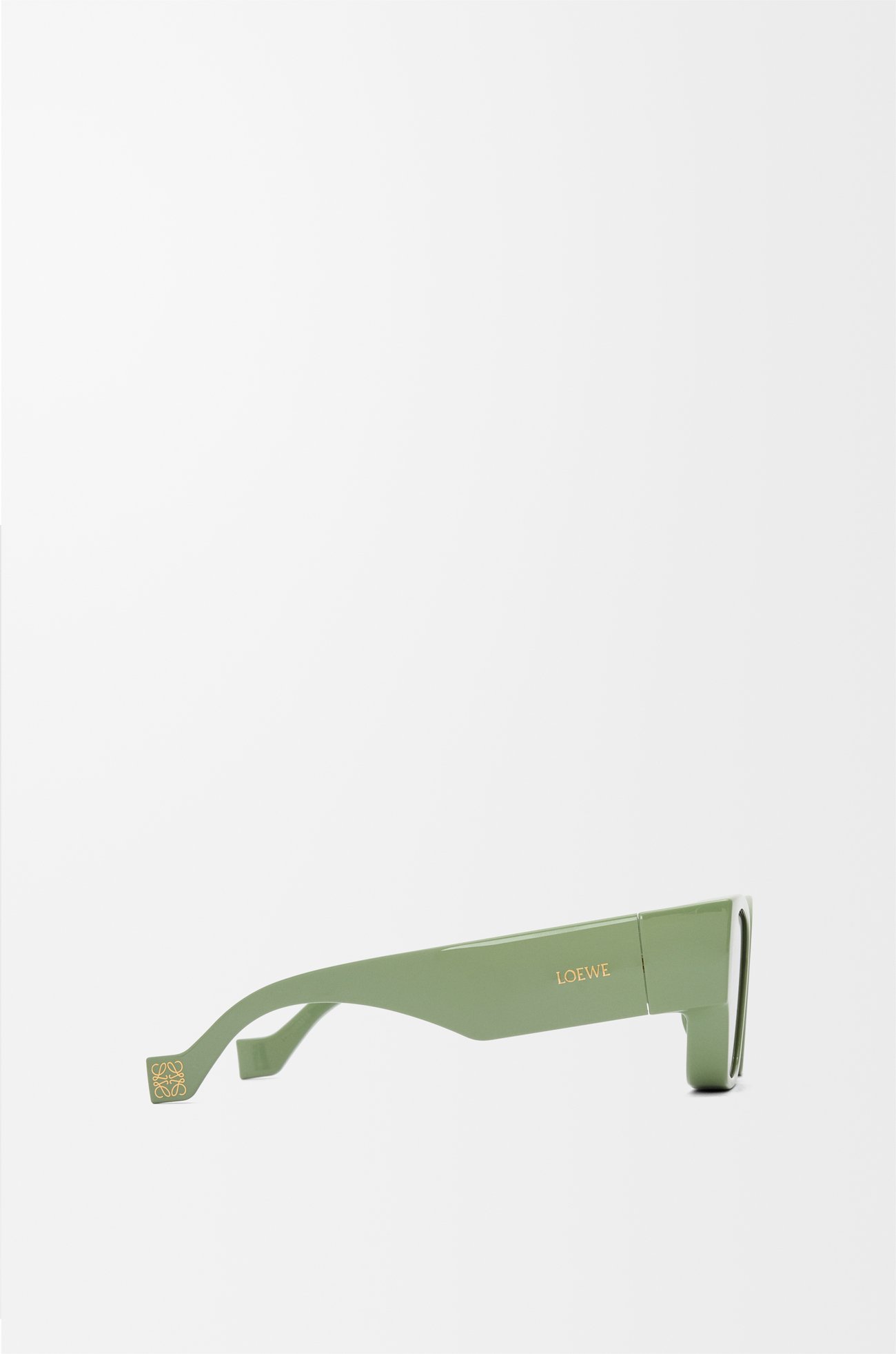 LOEWE Front lenses square sunglasses Grey Green