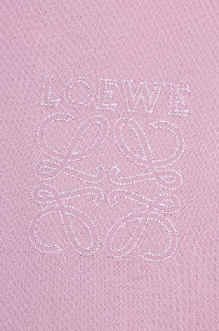 LOEWE 棉质宽松版型 T 恤 淡紫色