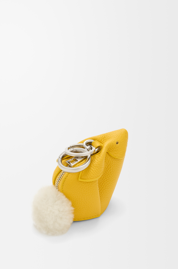 LOEWE バニー チャーム（クラシックカーフ） イエロー
