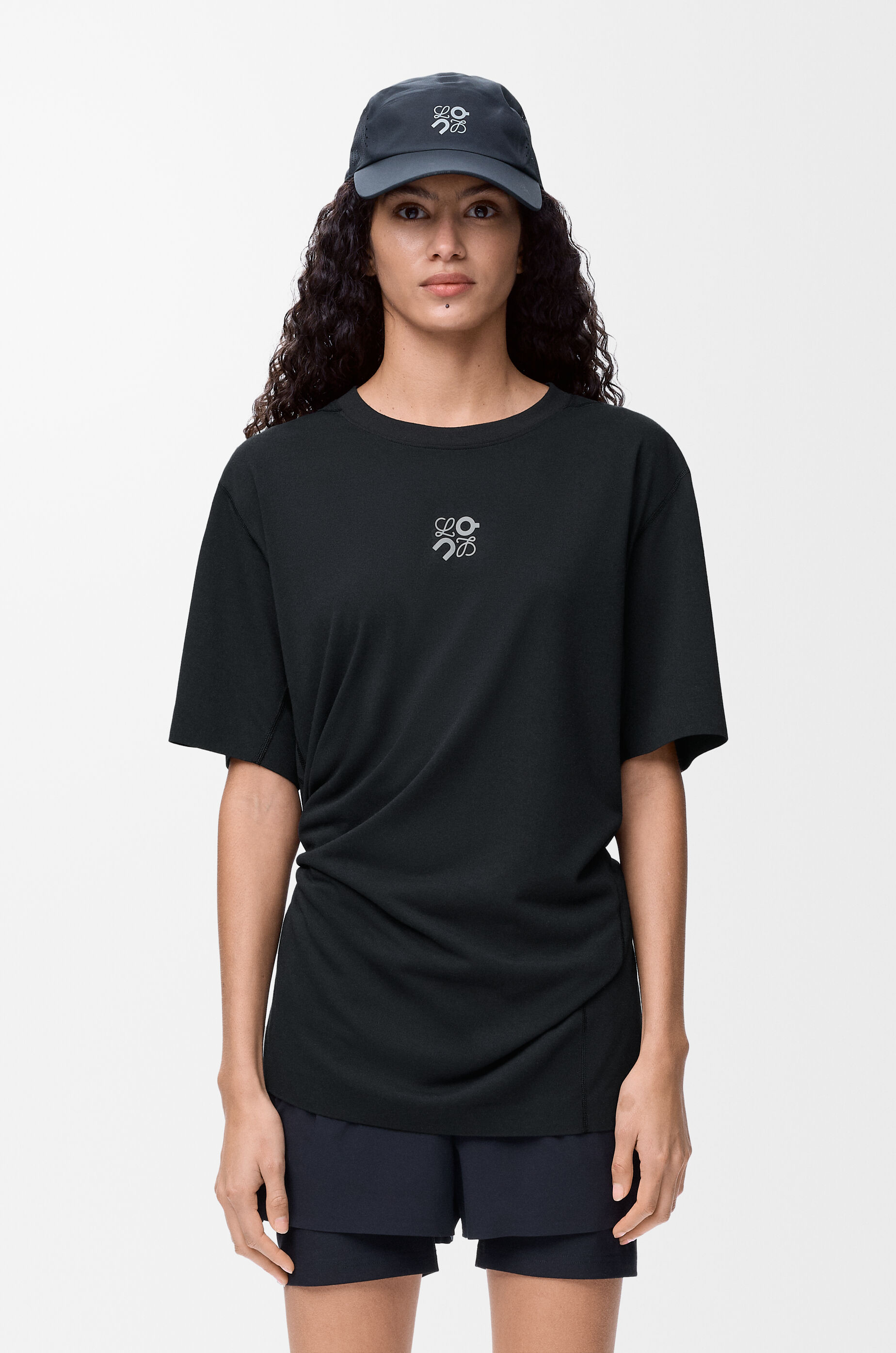 Active T-shirt in technical jersey Black - LOEWE