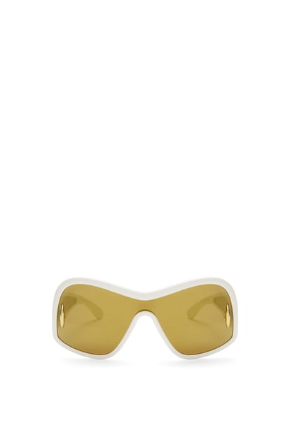 LOEWE Gafas de sol Square Mask en acetato y nailon  Blanco plp_rd