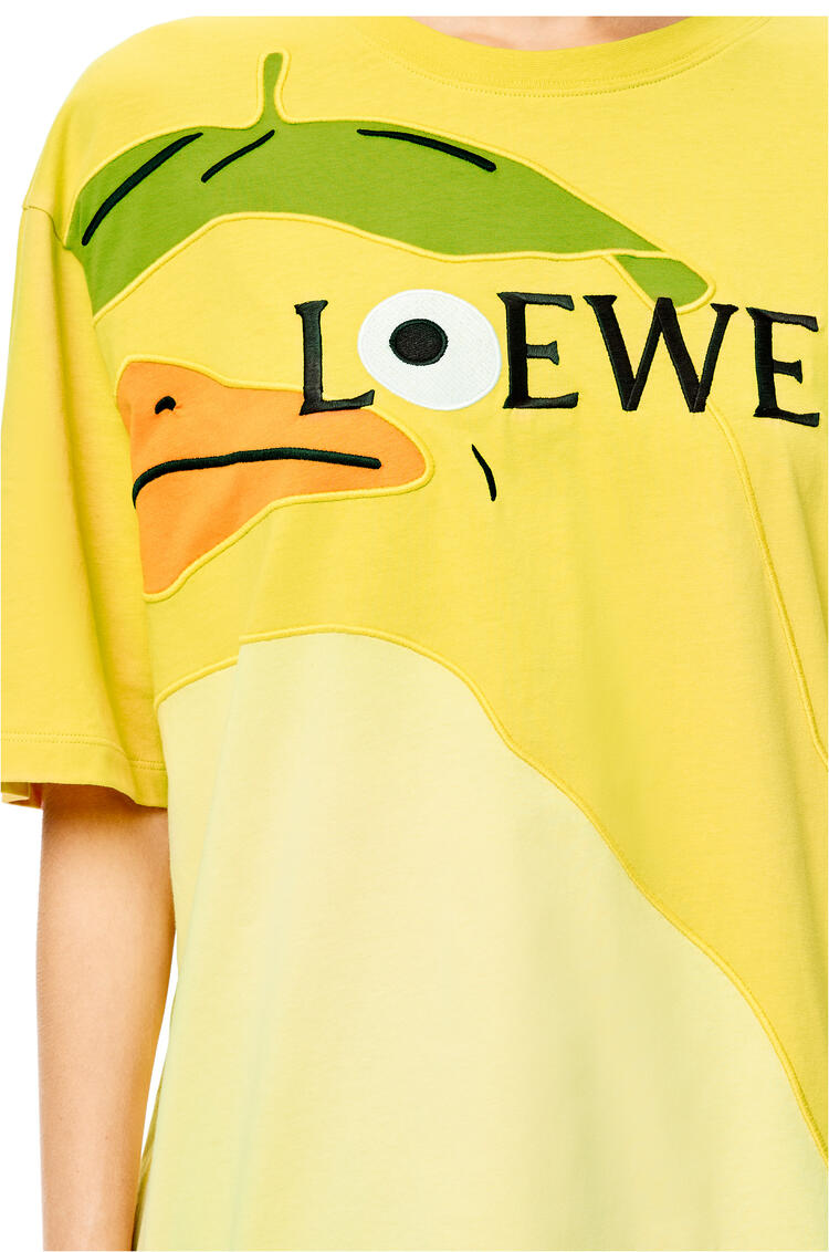 LOEWE Otori-Sama T-shirt in cotton Yellow pdp_rd