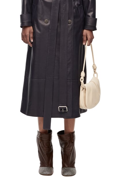 LOEWE Paseo satchel in shiny nappa calfskin Angora plp_rd