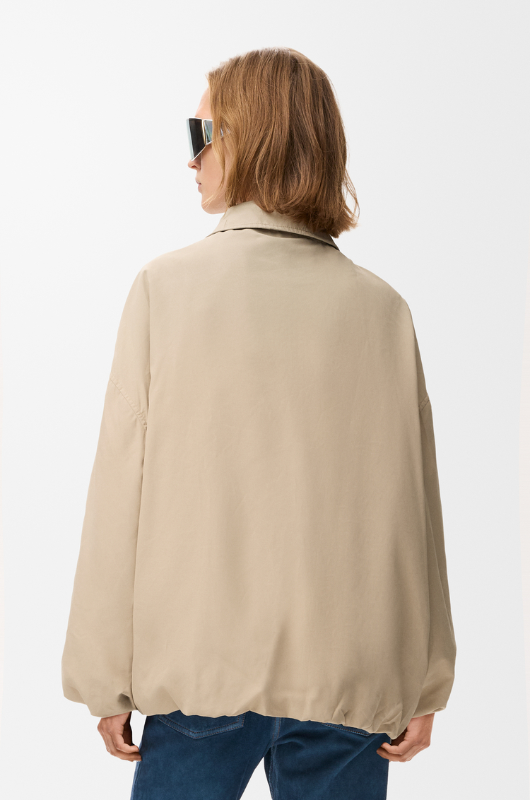 LOEWE Chaqueta en tejido técnico Beige Claro