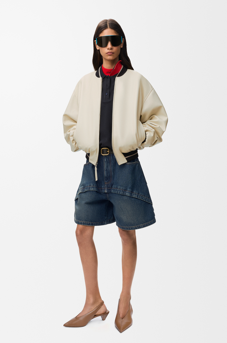 LOEWE ボンバー ジャケット（ナパラム） アイボリー