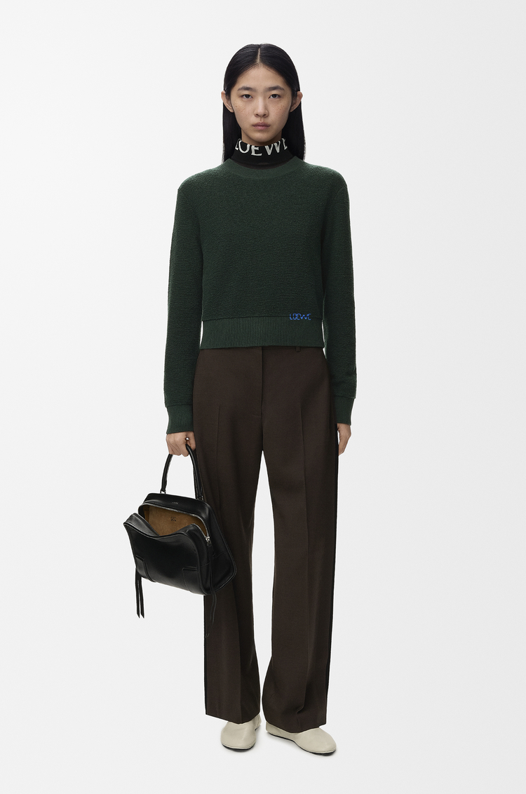 LOEWE セーター（ウール） ダークグリーン