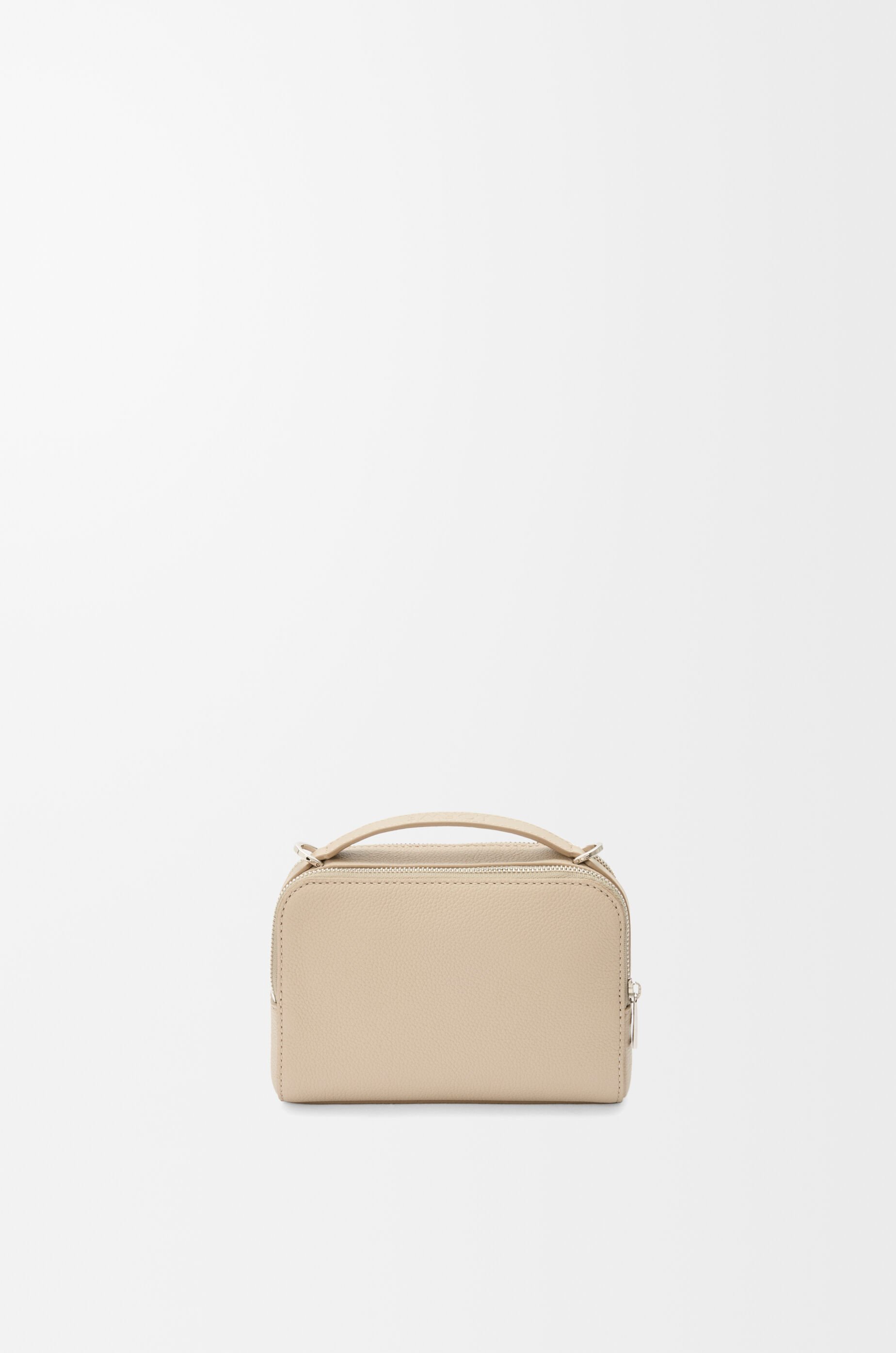 Mini crossbody camera bag in soft grained calfskin Beige - LOEWE