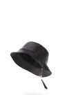 LOEWE Fisherman hat in nappa calfskin Black