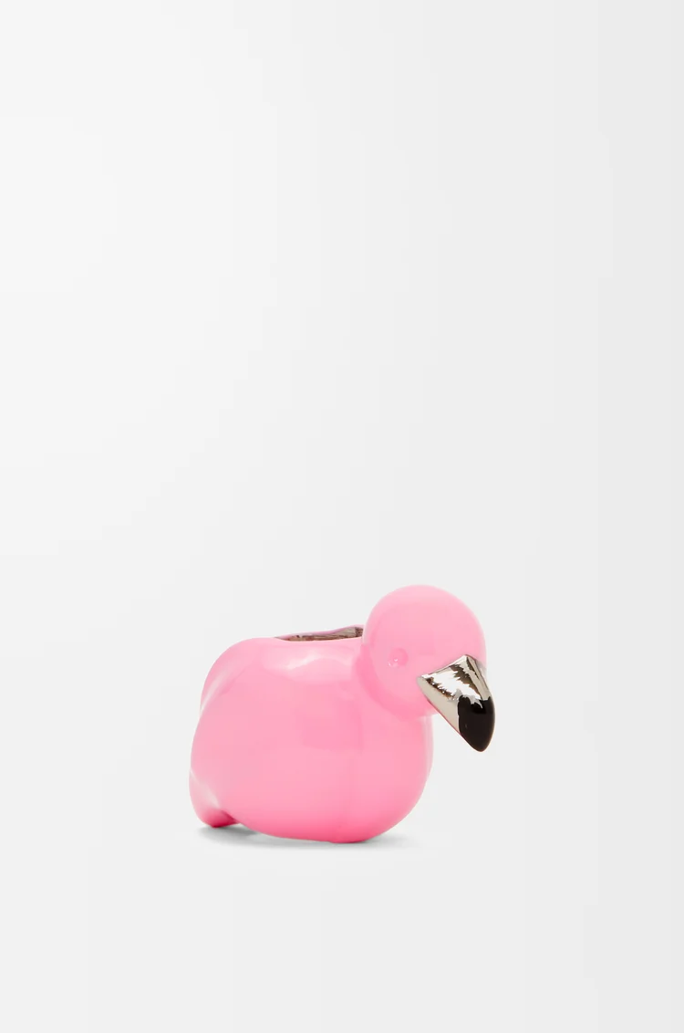 LOEWE Dado Flamingo en latón Algodón De Azúcar/Paladio