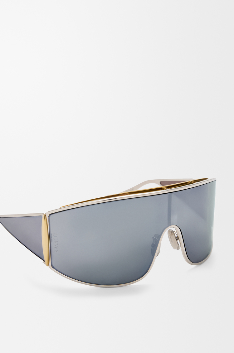 LOEWE Speed Shield sunglasses  Silver/Gold