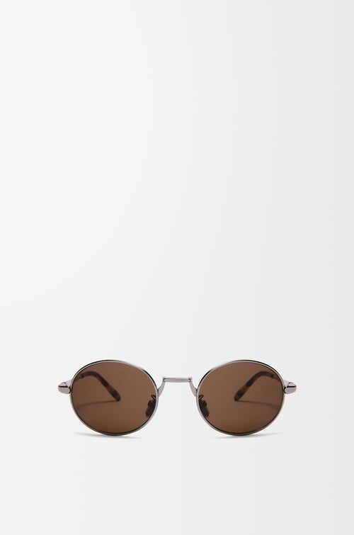 LOEWE Gafas de sol Groove Oval Azúcar Moreno