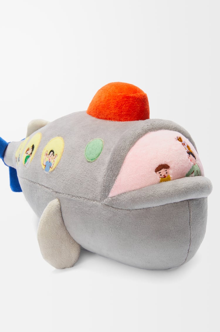LOEWE サブマリン スタッフドトイ（コットン） ライトグレー