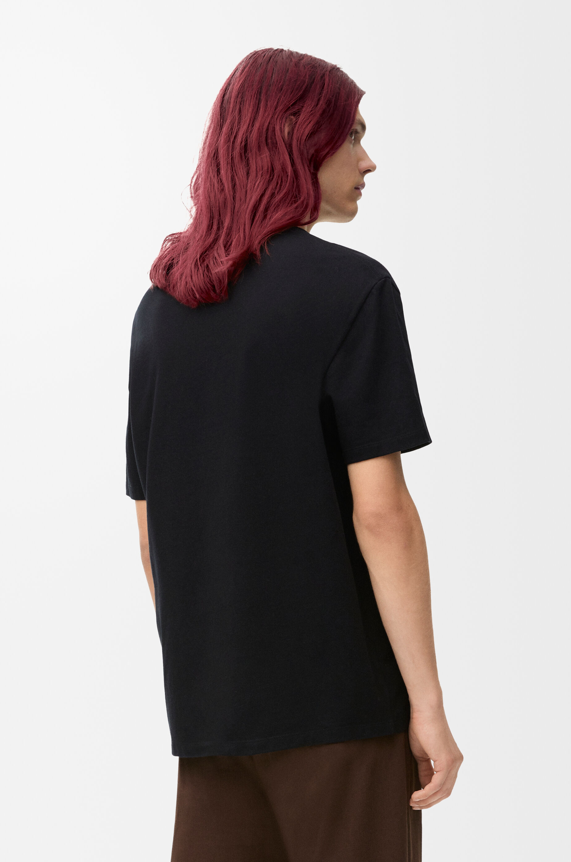 Relaxed fit T-shirt in cotton Black - LOEWE