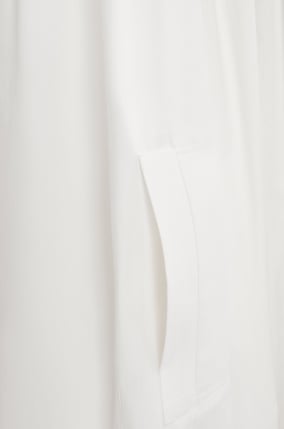 LOEWE Vestido en algodón con tirantes Blanco plp_rd