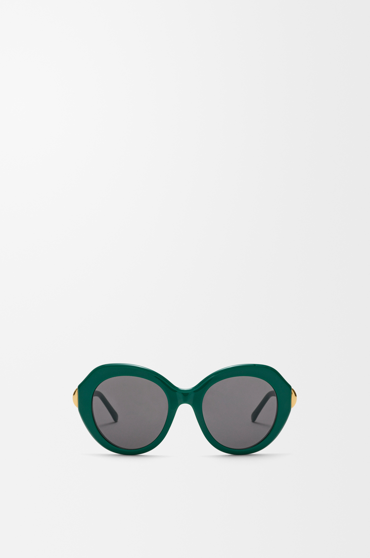 LOEWE Gafas de sol Coil Butterfly Verde Esmeralda