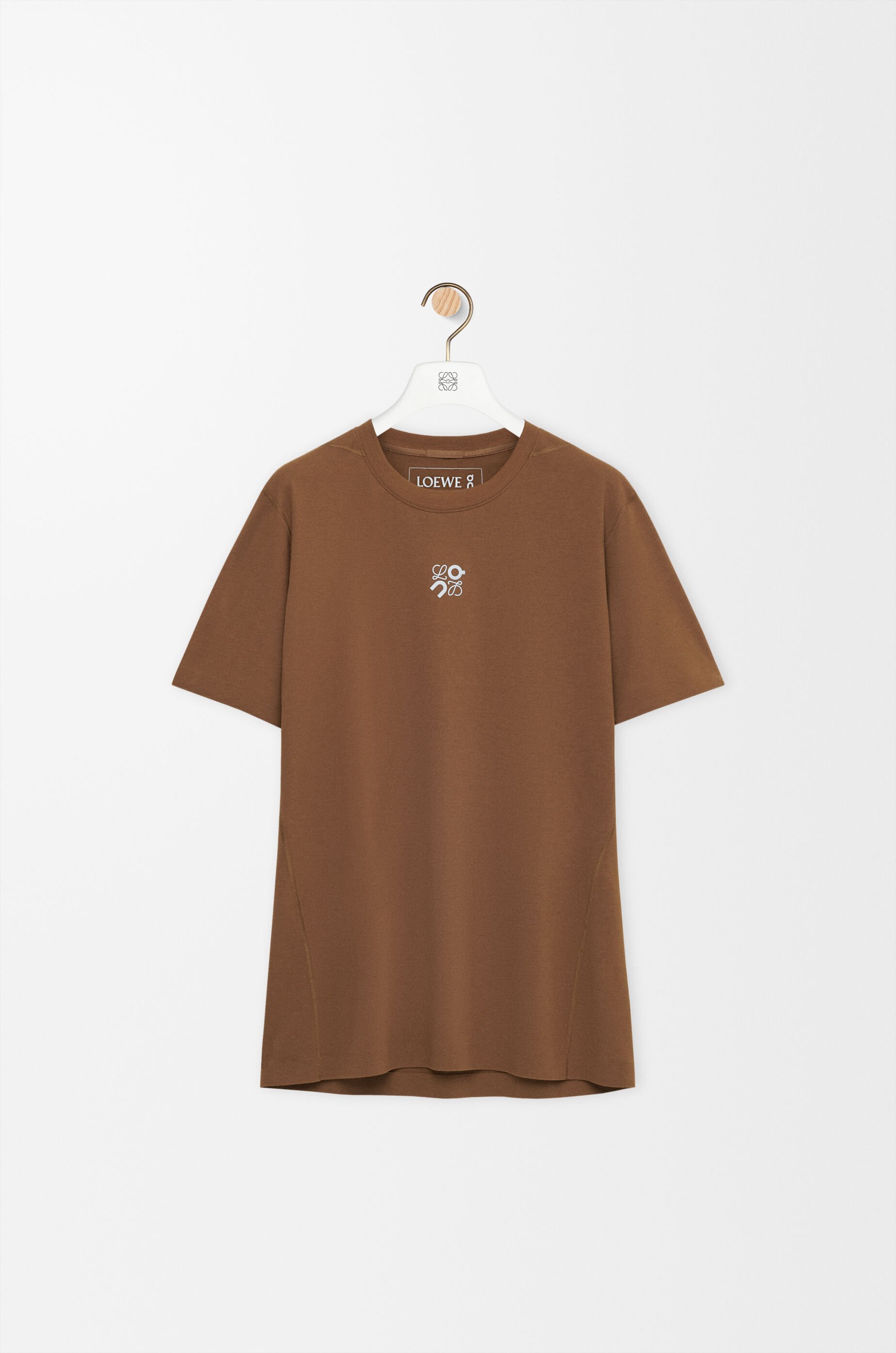 20-60代からのファッション通販  アクティブ Tシャツ（テクニカルジャージー） LOEWE - ブラウン トップス