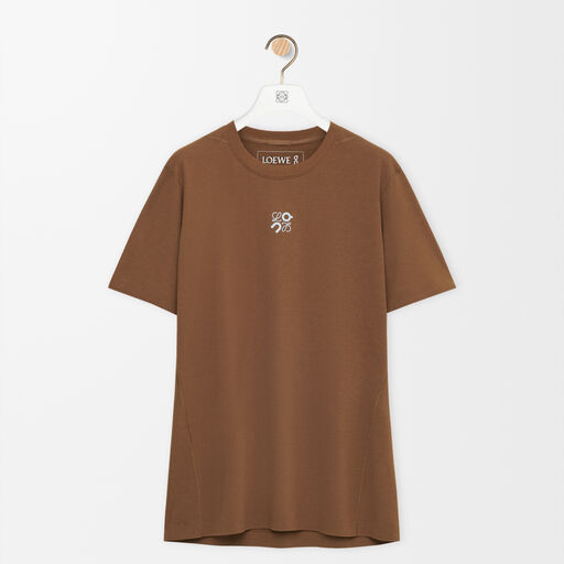 アクティブ Tシャツ（テクニカルジャージー） ブラウン - LOEWE