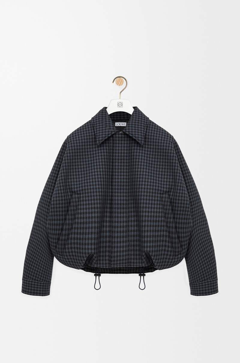 Drawstring jacket in wool by LOEWE