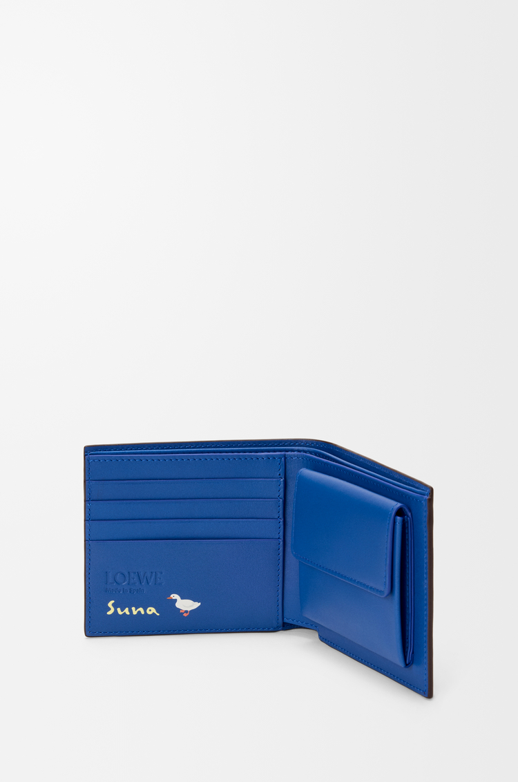 LOEWE アライグマ バイフォールド コインウォレット（ナパカーフ） ダークブラウニー