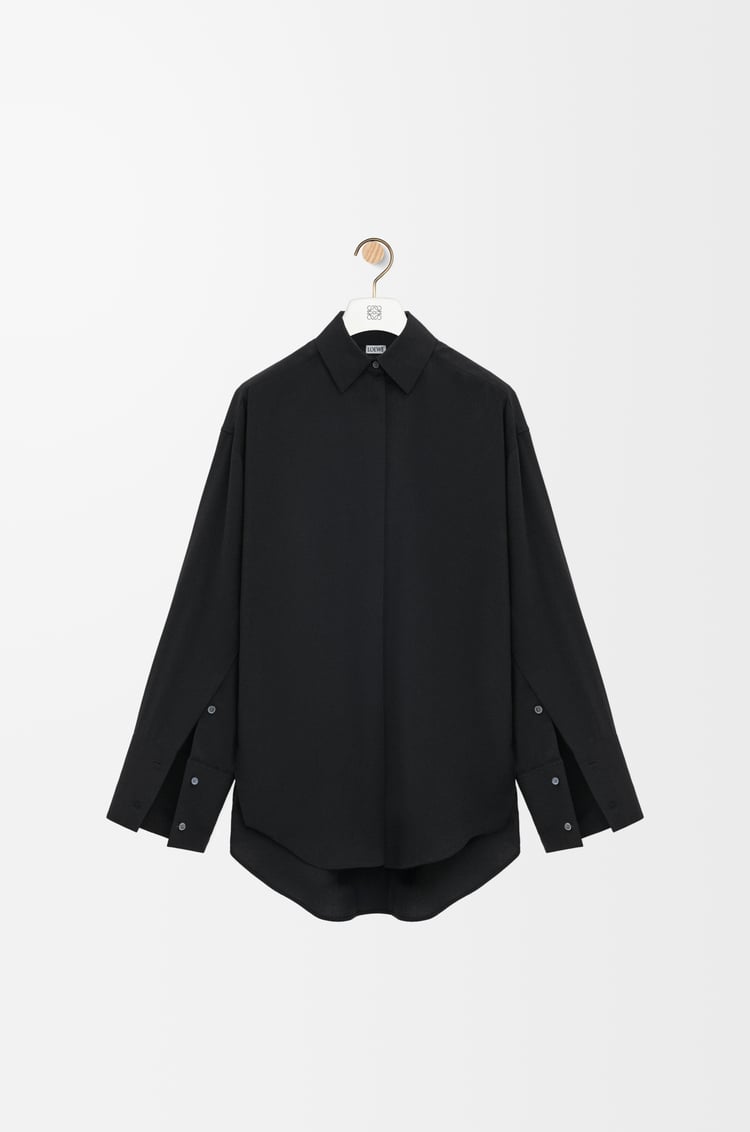 LOEWE 羊毛衬衫 黑色