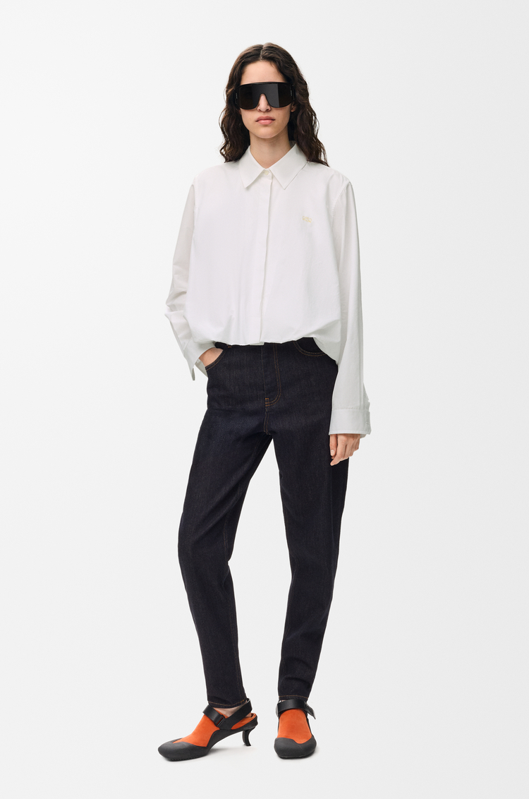 LOEWE Pantalón vaquero en denim Azul Oscuro