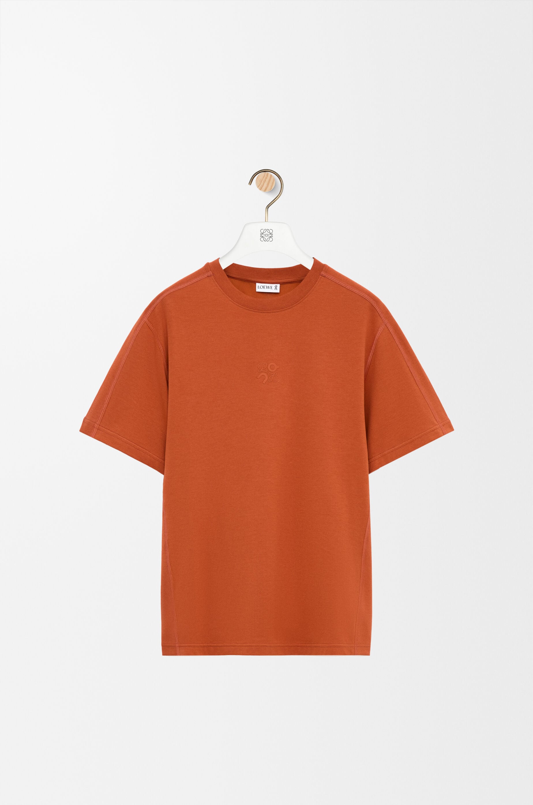 【LOEWE】ロエベ/アーム スリーブ/テクニカルジャージー Tシャツ（テクニカルジャージー） オレンジ - ロエベ 日本 公式サイト
