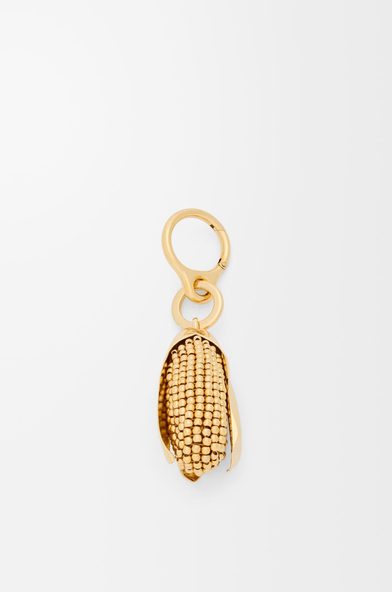 LOEWE Beaded corn charm Gold