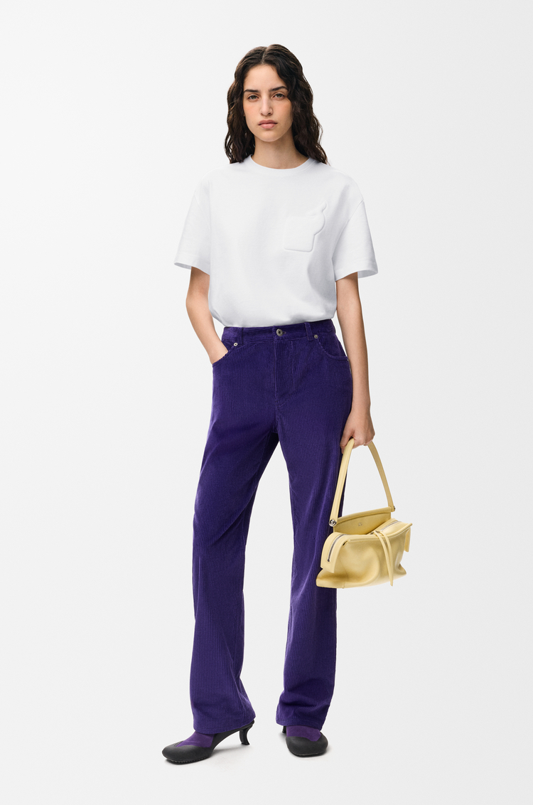 LOEWE T-shirt décontracté en coton Blanc