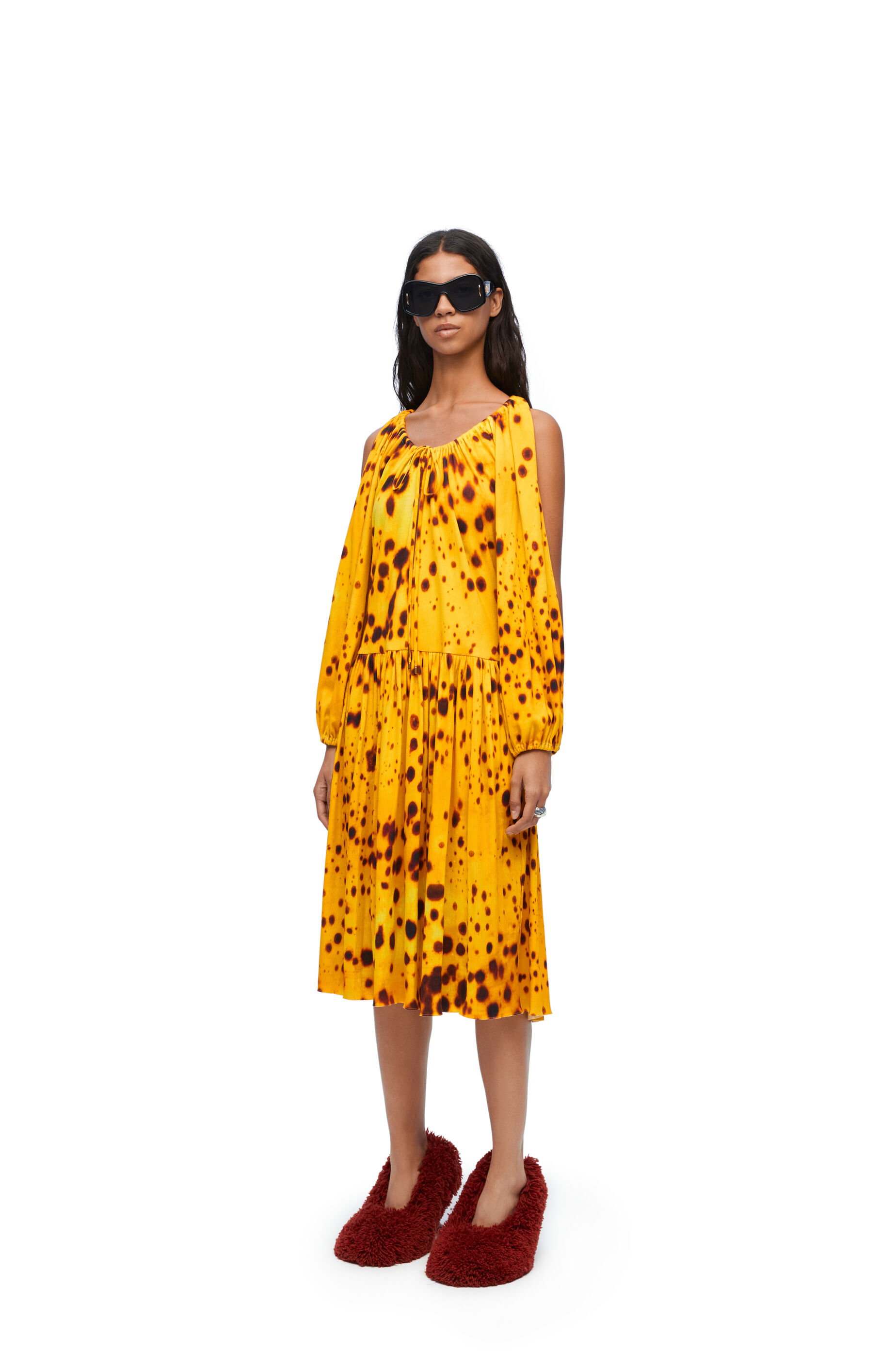 loewe yellow dress