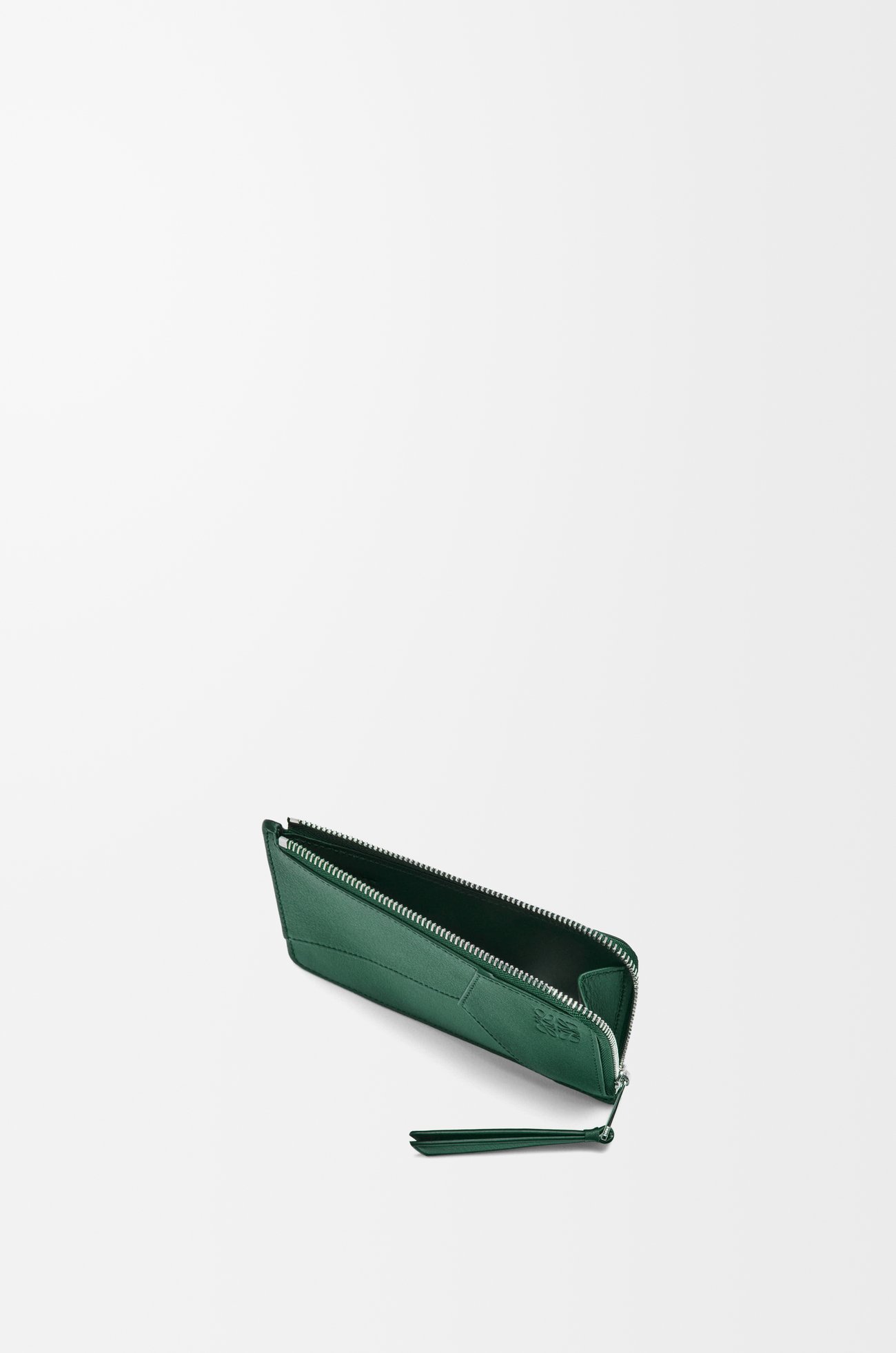 LOEWE Puzzle long coin cardholder in classic calfskin Evergreen plp_rd