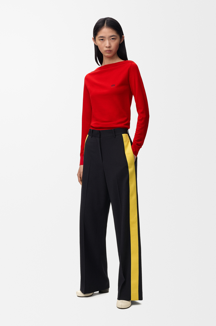 LOEWE Jersey en lana merina Rojo