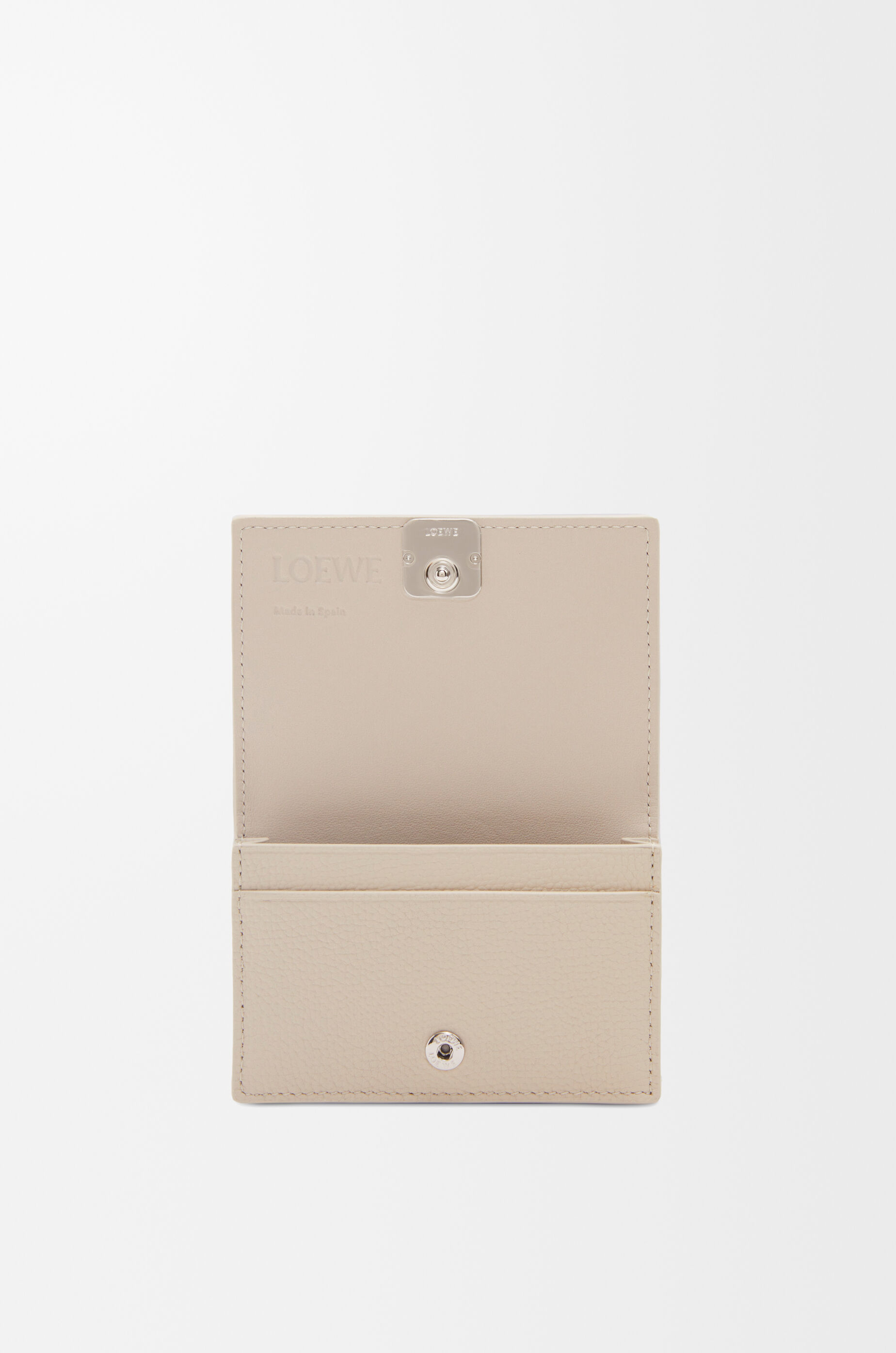 アナグラム ビジネスカードホルダー（ペブルグレインカーフ） ライトゴースト - LOEWE