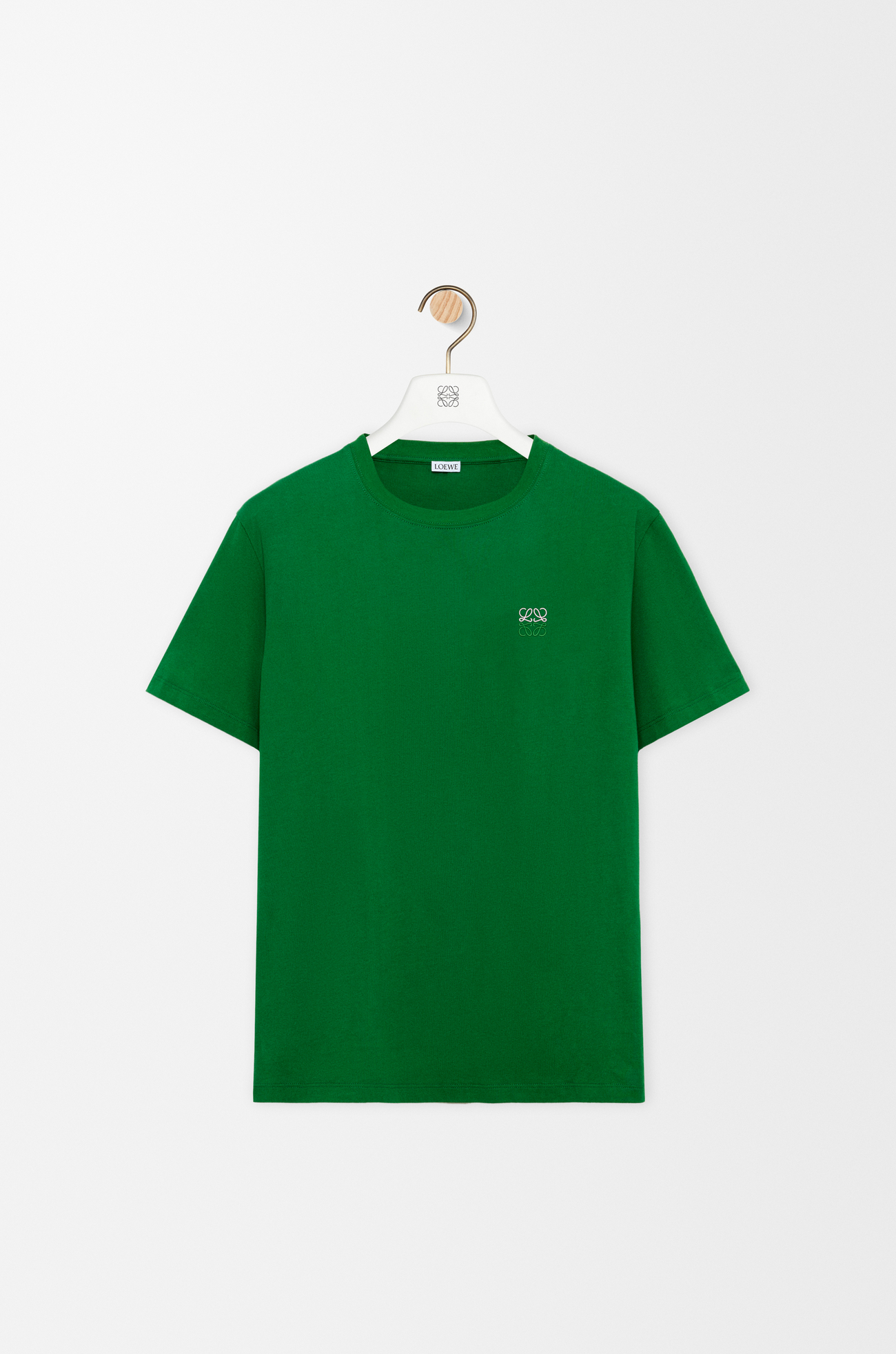 LOEWE Regular fit T-shirt in cotton Green