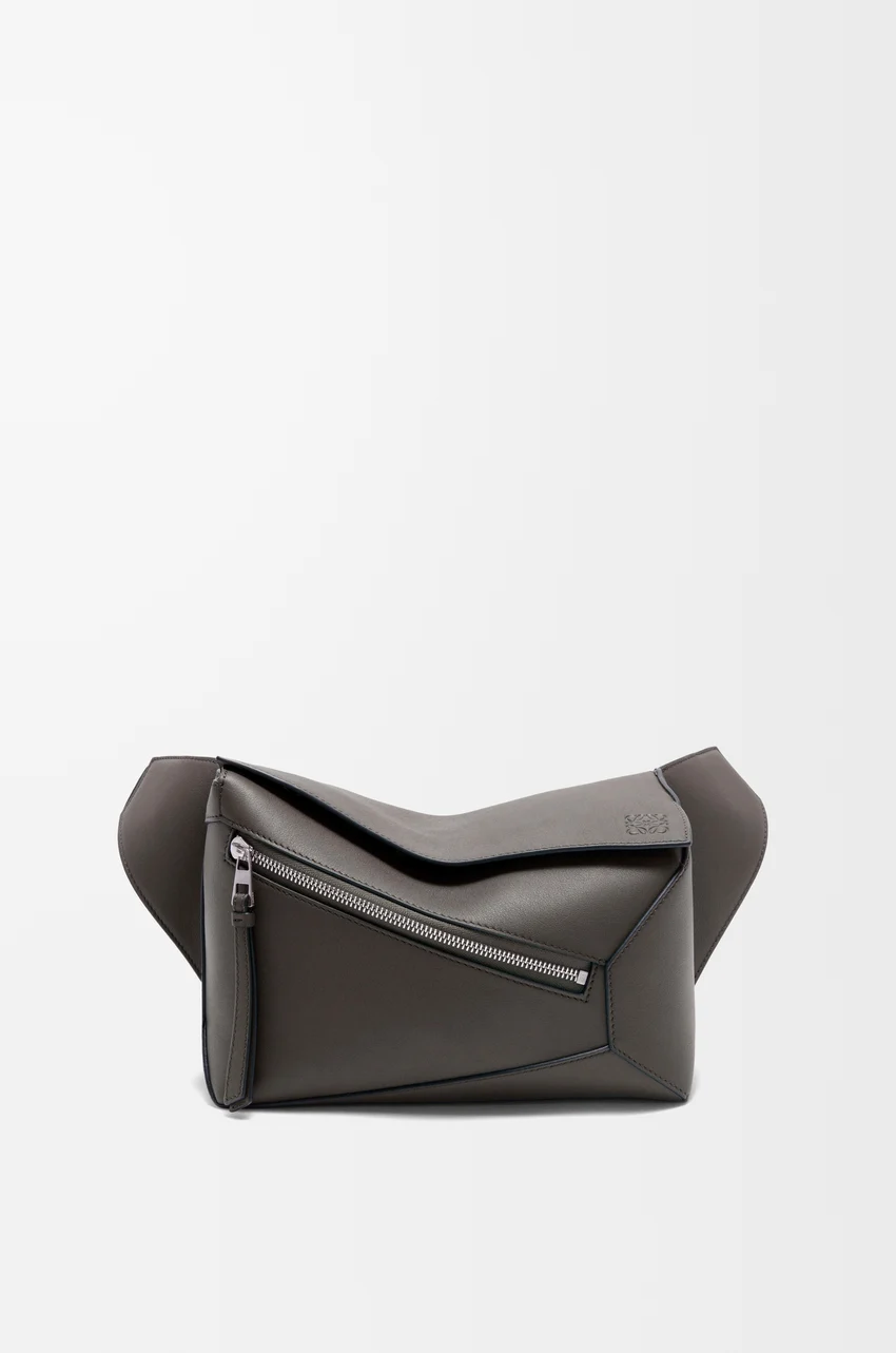 Small Puzzle Edge bumbag in classic calfskin