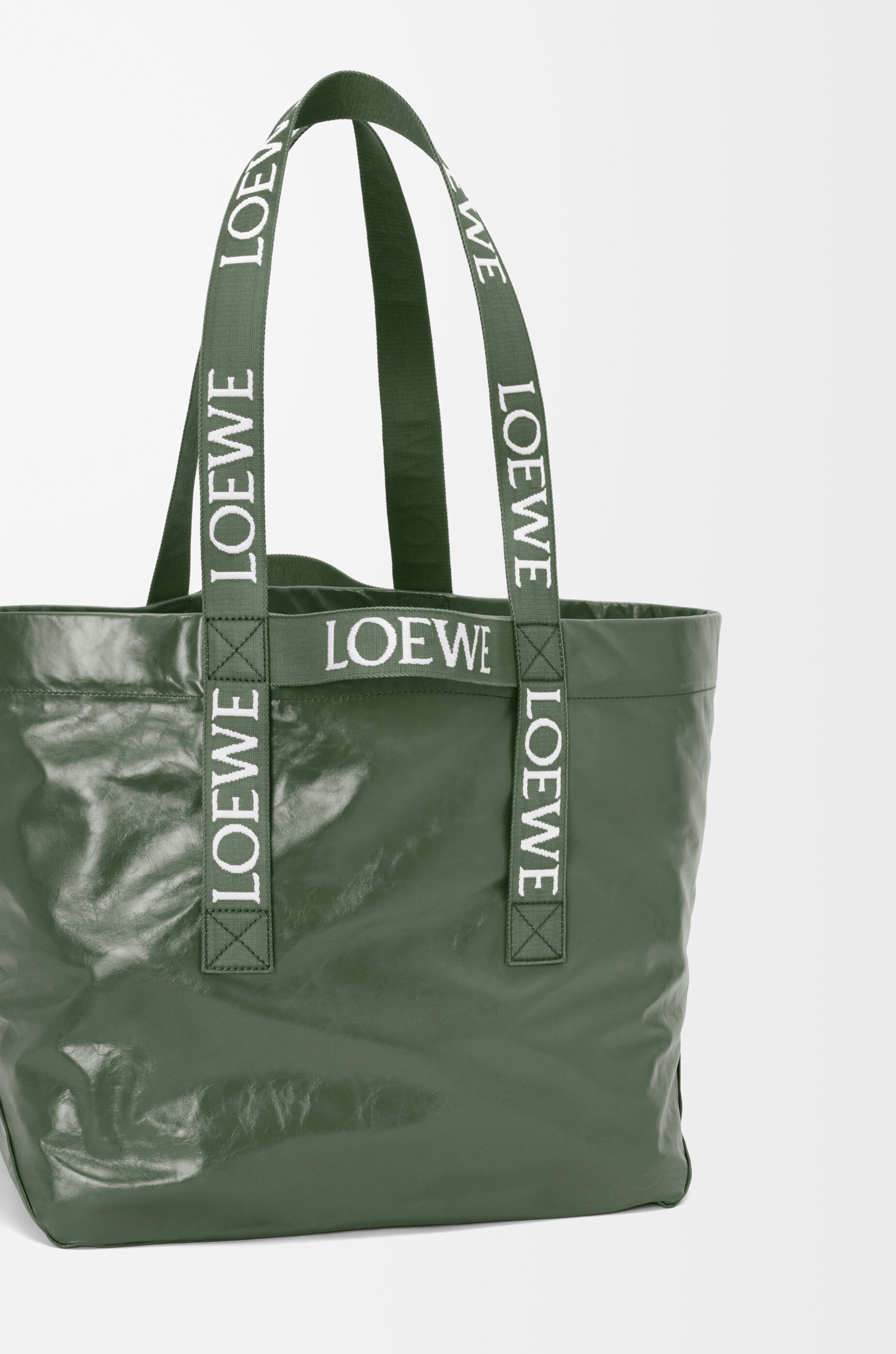 フォールドショッパー（ペーパーカーフ） グリーン - LOEWE