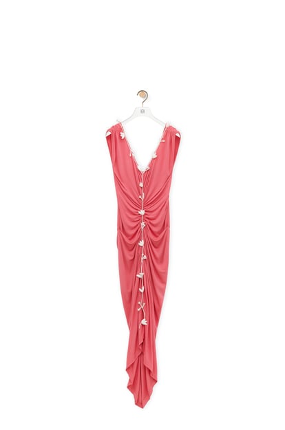 LOEWE Dress in viscose Pink Sorbet plp_rd
