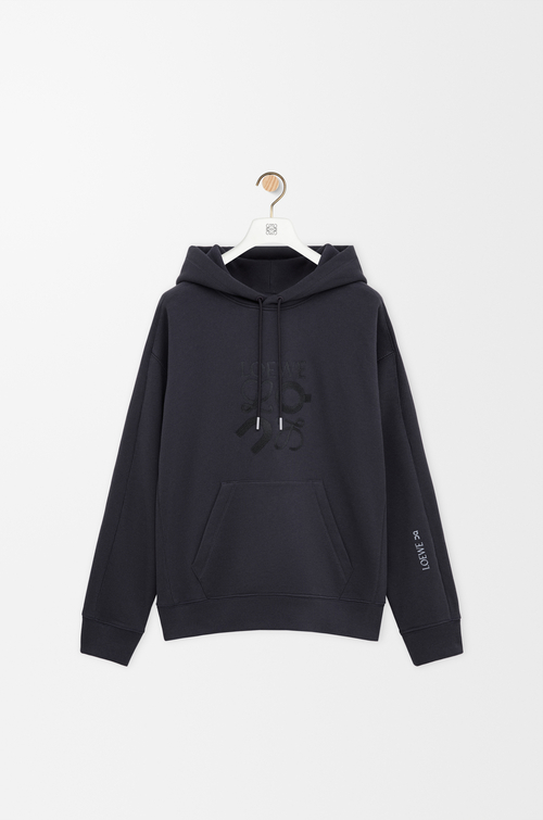 LOEWE Hoodie in cotton Black