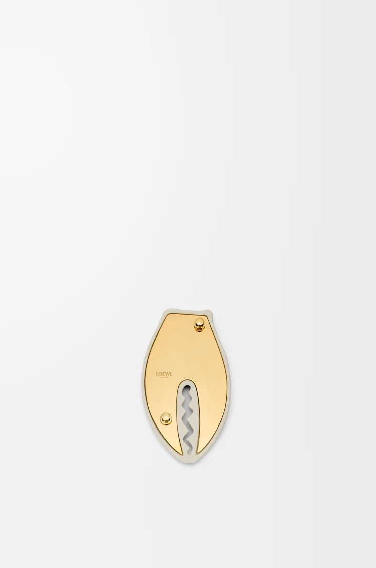 LOEWE Broche Claw Blanco Roto