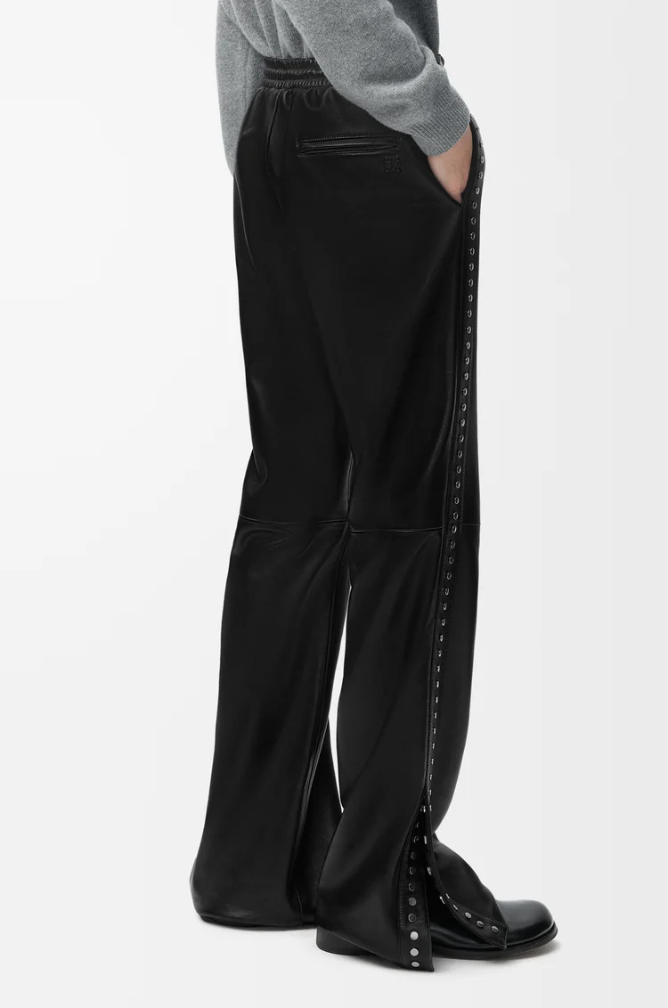 Trousers in nappa lambskin