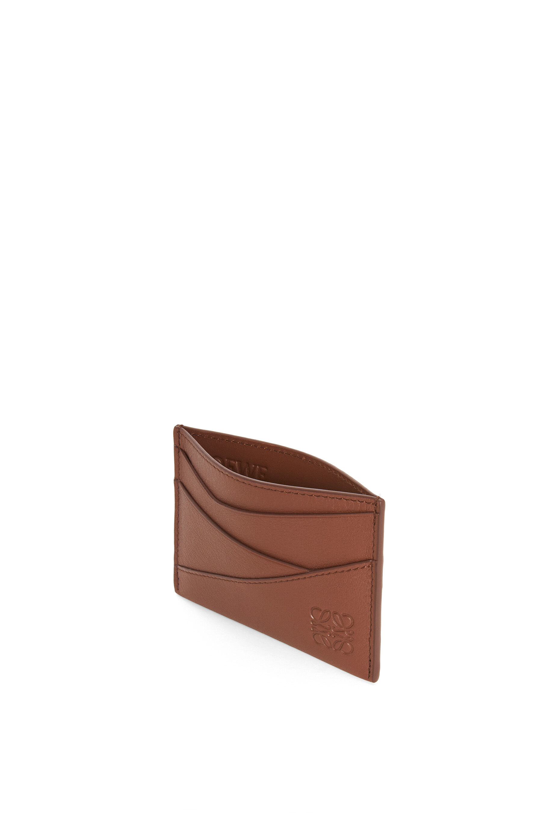 パズル プレーン カードホルダー（クラシックカーフ） ブラウニー - LOEWE