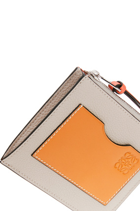 LOEWE Large coin cardholder in soft grained calfskin Light Oat/Honey plp_rd